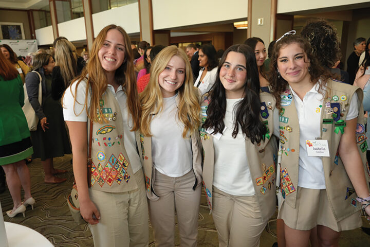 Jules Freeland, Emily Hays, Alex Sproul, and Isabella Cambou