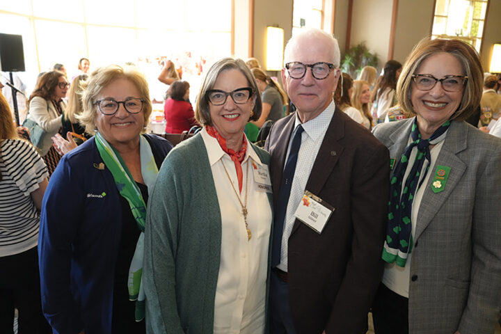 Debbie Feinberg, Martha and Bill Gilmer, and Suzanne Frontz