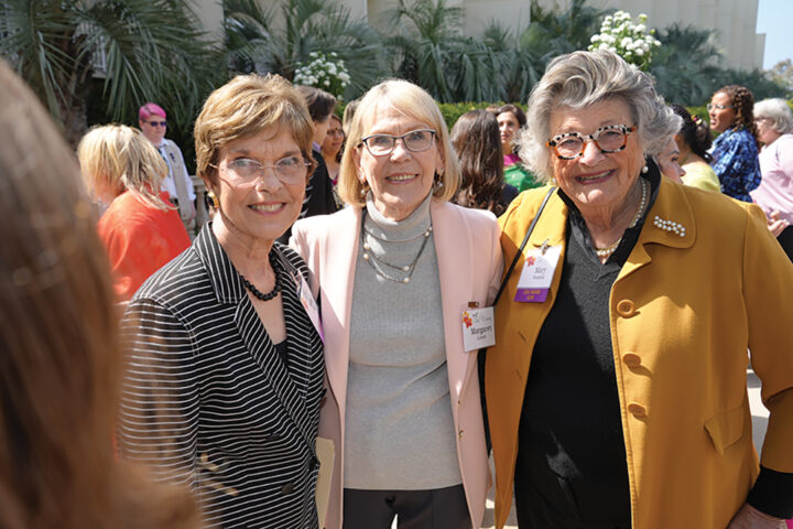 Julia Brown, Margaret Leimen, and Mary Walshok