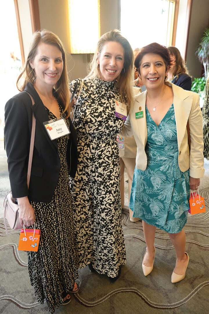 Amy Bergen, Dawn Barry, and Natasha Bowman