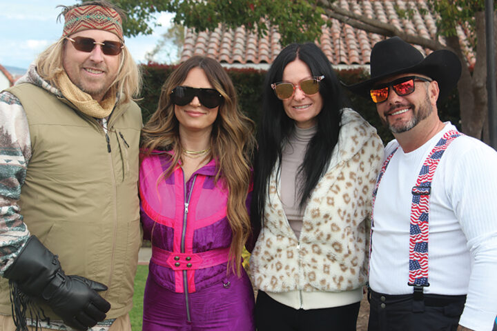 Lauren and Byram Frost with Paul and Sally Seitz