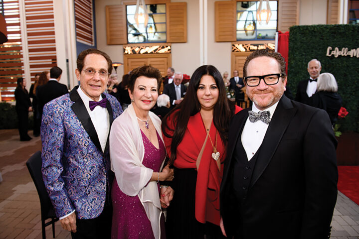 Eli and Diana Lombrozo with Veronica and Miguel Leff
