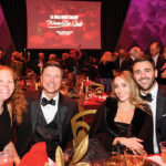 Lindsay and Stephen Gamp, Marie-Nicole Jeffroy-Meynard, and Ryan Bordelon