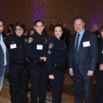 Chris White, SDPD Detective Tracey Barr, SDPD Officer Angelina Martinez, SDPD Detective Sophia Suarez, Brent Wilsey, and SDPD Detective Hilda Gonzalez Reed