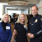 Deanne Monte, Bonnie Bernstein, and SDPD Chief of Police David Nisleit