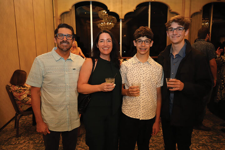 Alex and April Bernal, Luca Bernal, and Enzo Bernal