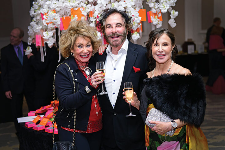 Barbara and Howard Milstein with Linda Kurtin