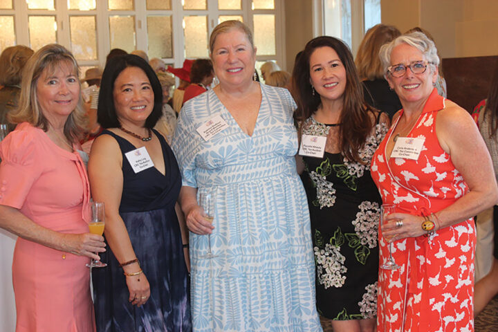 Marie Lampone, Kathy Ling, Katrina Dodson, Paulette Khoury, and Carla Anderson