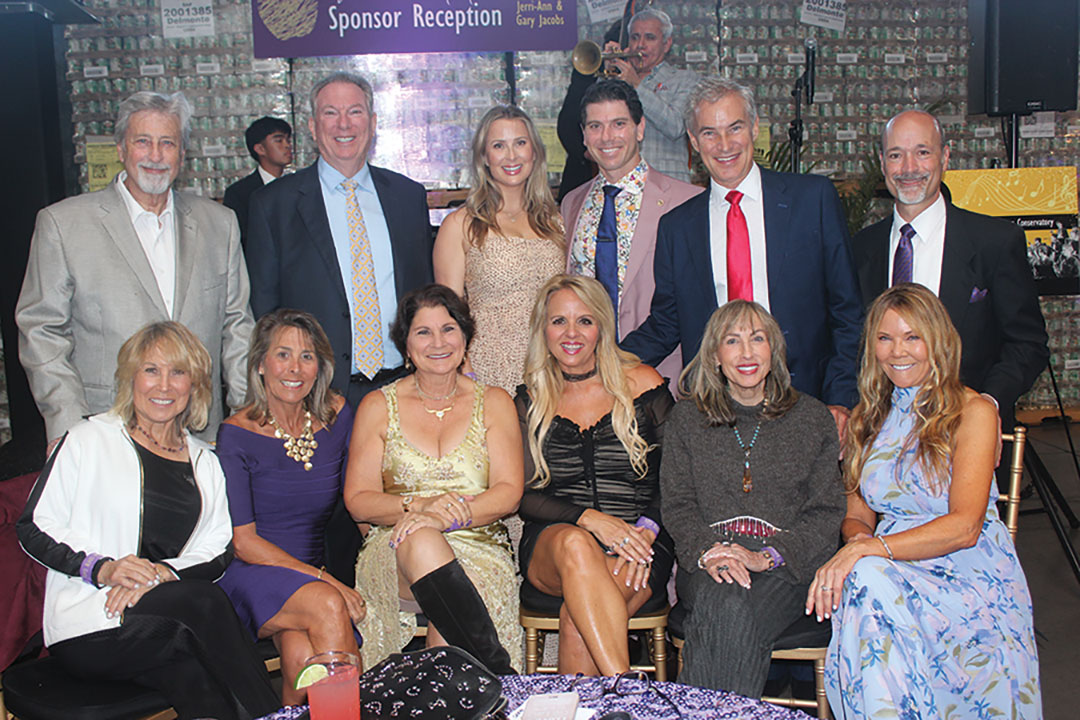 Standing: Arnie Katz, Gary Jacobs, Amy and Adam Jacobs, Joe Gardella, Don Reckles. Seated: Marian "Miki" Edwards, Diane Shapp, Jerri-Ann Jacobs, Keri James, Wendy Katz, Kimberly Reckles