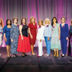 Jennie Hamilton, Fran Shimp, Lee Wills-Irvine, Barbara Rand Metzler, Julia Ramirez-Stone, Caroline Wohl, Merrilee Neal, Coreen Petti, Elaine Becerra, Christine Cremidan, Lisette Farrell, and Connie Matsui