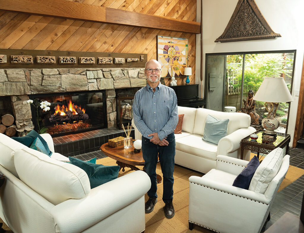 Del Mar architect Howard Anderson returned to the house to find his original design miraculously intact