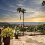 The couple added an expansive terrace to taking in dazzling coastal views