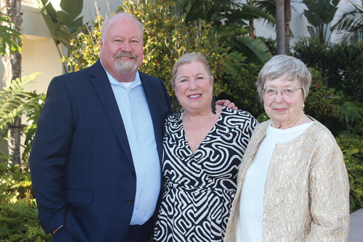 Randy Reed and Katrina Dodson with Marion Dodson