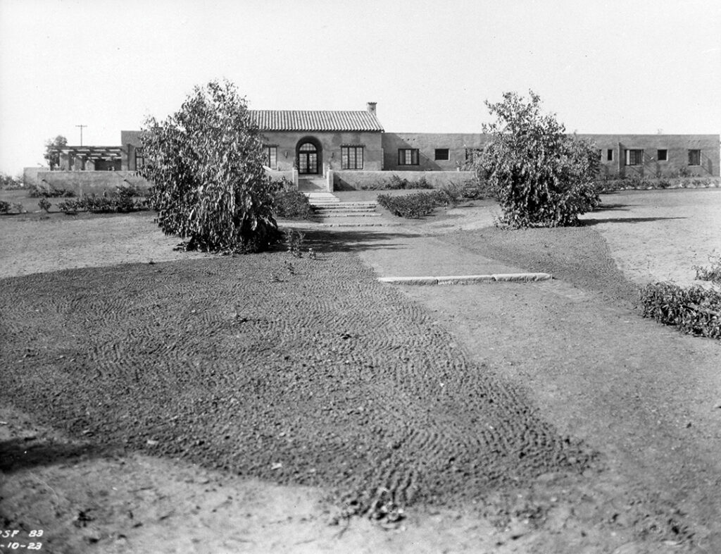 The beginnings of what would become The Inn at Rancho Santa Fe in 1923 