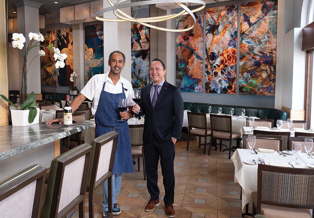 Nine-Ten Executive Chef Jason Knibb and Sommelier Chris Russo