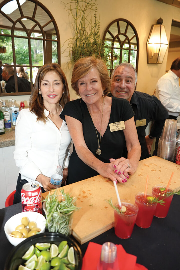 Judy Burer, Katie Hawkes, and Ray Taraz