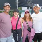 James Blake, Denise Hug, Maggie Bobileff, and John Chanfreau