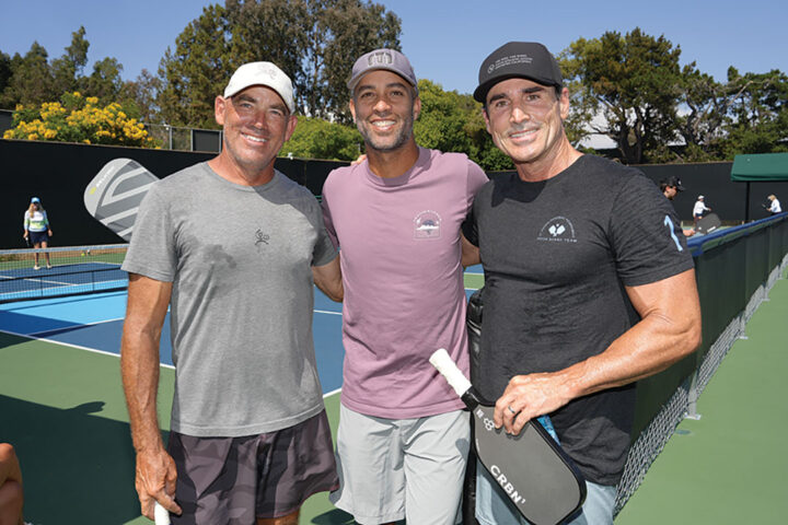 Pablo Healing, James Blake, and Jason Barry