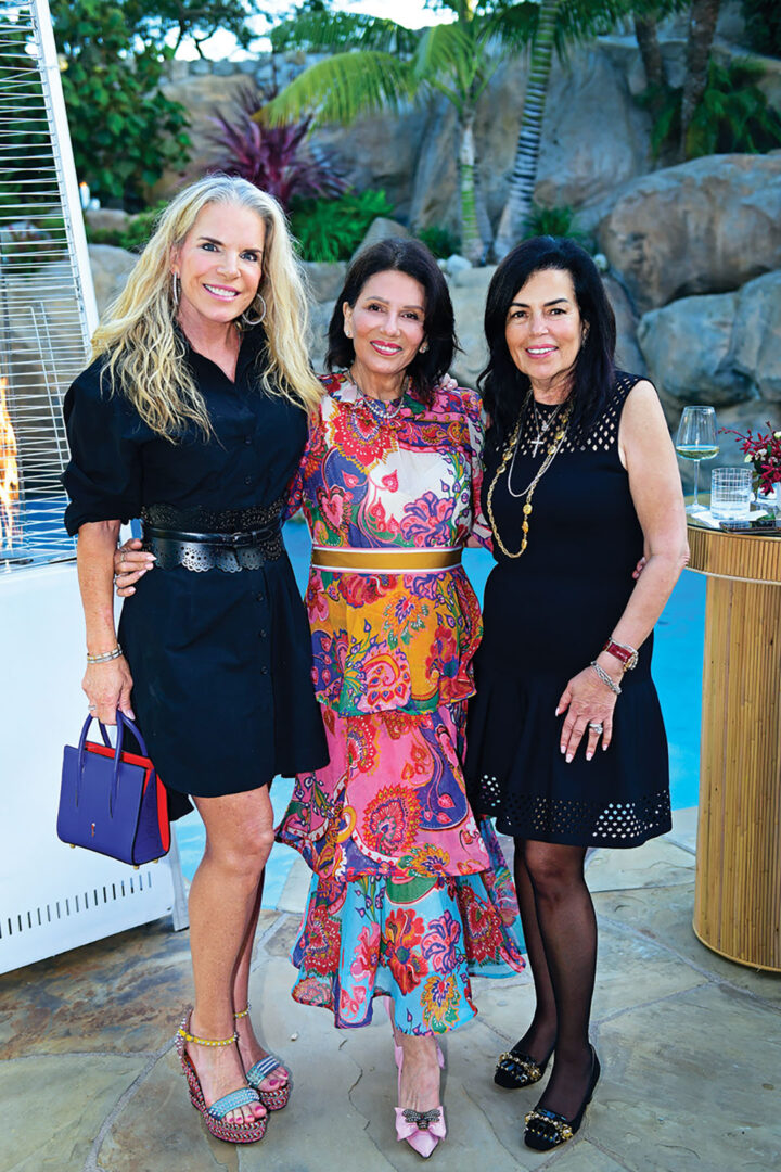 Gina Seau, Glidia Hargis, and Deborah Marengo