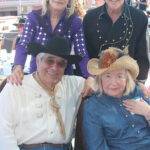 Standing: Roxana Foxx, Robert Hertzka. Seated: George and Patricia Karetas