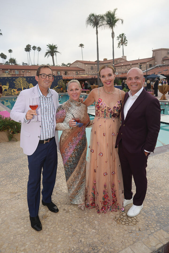 Jeff and Jodi Mastro with Kristen and Oliver Badgio