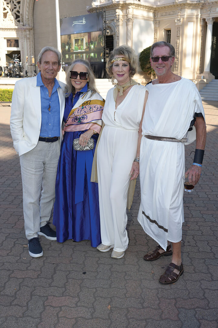 Bob and Julie Novak with Lynne and Stephen Wheeler