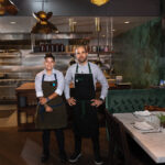 Yaritza Lopez, Chef de Cuisine at The Whaling Bar, and SDCM Corporate Chef Nick DeVries