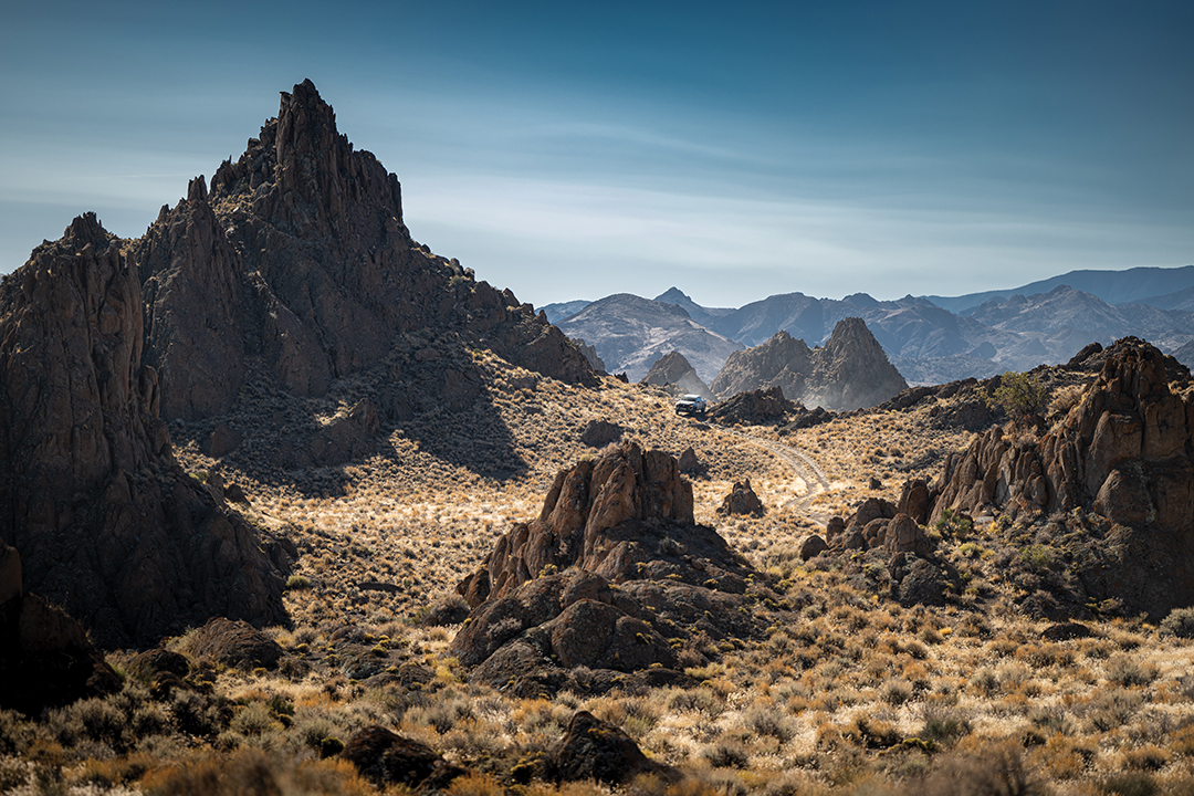 The Rebelle Rally winds over more than 1,500 miles of challenging desert terrain in California and Nevada