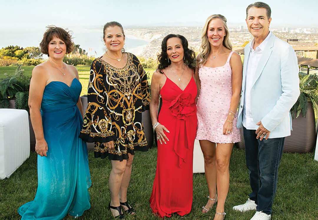 Tonya Torosian, Lynne Doyle, Joan Waitt, and Raegan and Kevin Prior