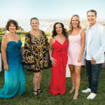 Tonya Torosian, Lynne Doyle, Joan Waitt, and Raegan and Kevin Prior