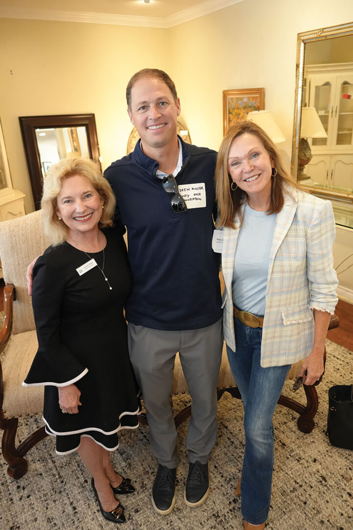 Janean Stripe, Drew Moser, and Mary Benirschke