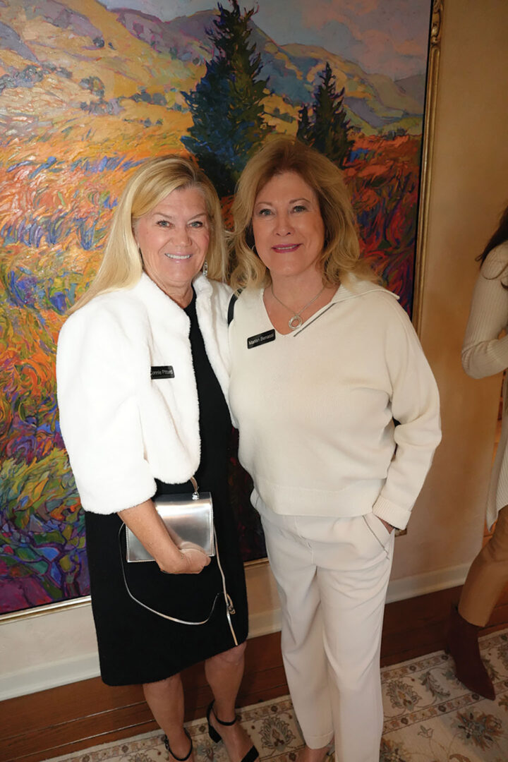 Connie Pittard and Marian Benassi