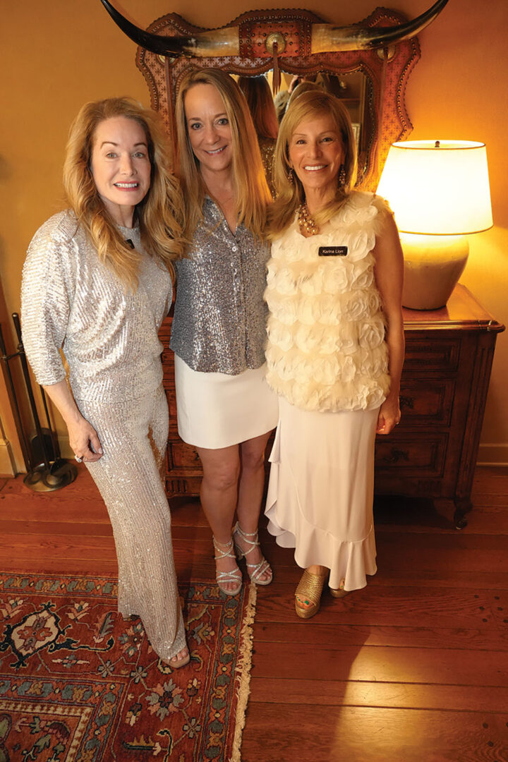 Robin Fantin, Dina Leiber, and Karina Lion