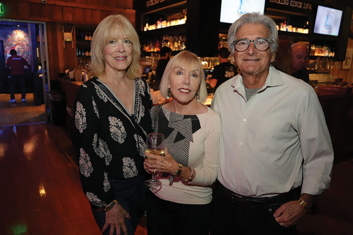 Joanie Lampert with Darcie Bundy and Ken Cohen