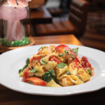 Lobster Pappardelle with “Lavendar Haze”