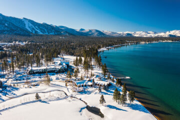 Lake Tahoe is the largest high-altitude lake in North America and the second deepest in the United States