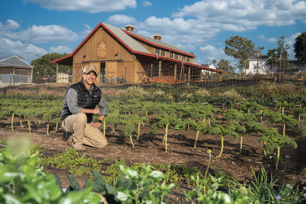 Coastal Roots Farm’s president and CEO Javier Guerrero