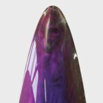 Gisela Colón, Parabolic Monolith (Orion Ultraviolet - Cielo Nocturno Utuado) (detail), 2021. Aurora particles, stardust, cosmic radiation, intergalactic matter, ionic waves, organic carbamate, earth matter, gravity, energy, and time. Courtesy of the artist and Quint Gallery. © Gisela Colón.