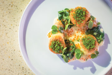 Seared Bristol Scallops
