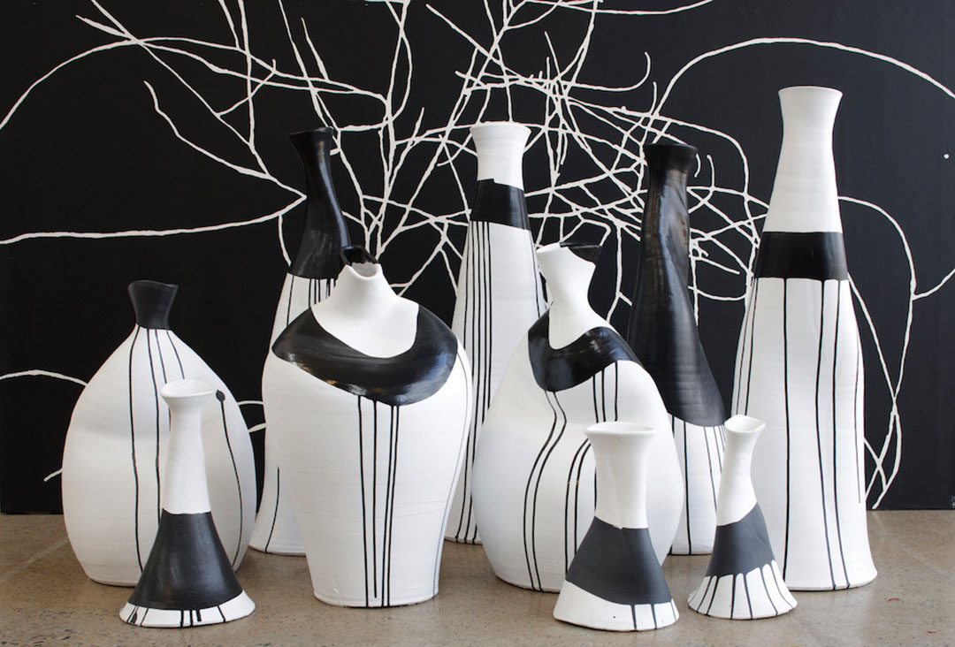 Lin Utzon Ceramic Installation, photo by Nader Essa