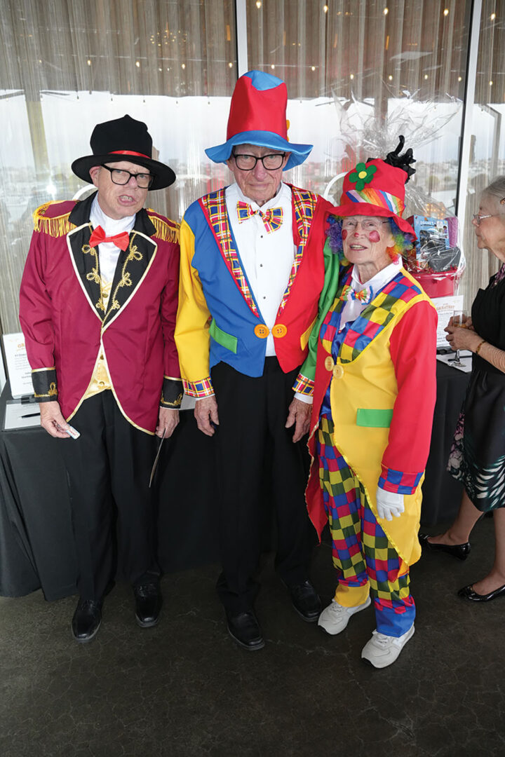 Mark Hansen, Jerry Hansen, and Marilyn Southcott