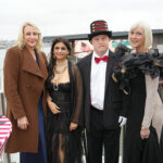 Jessica Husson, Alexandria Davé, Frankie Husson, and Jackie Husson
