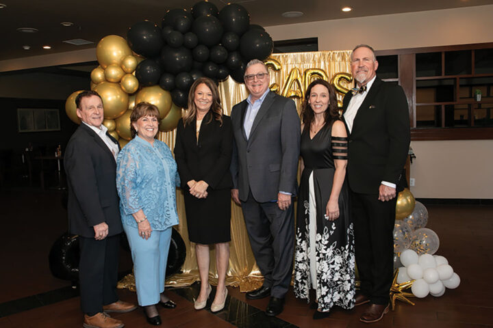 Murf and Linda Murphy, Julie Dowler, and Jenny and Ted Larson