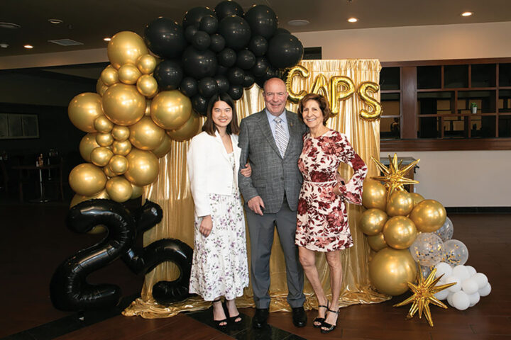 Natalie Mosier with Jon and Sylvia Mosier