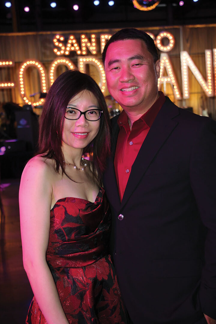 Diana Pham and Long Tran
