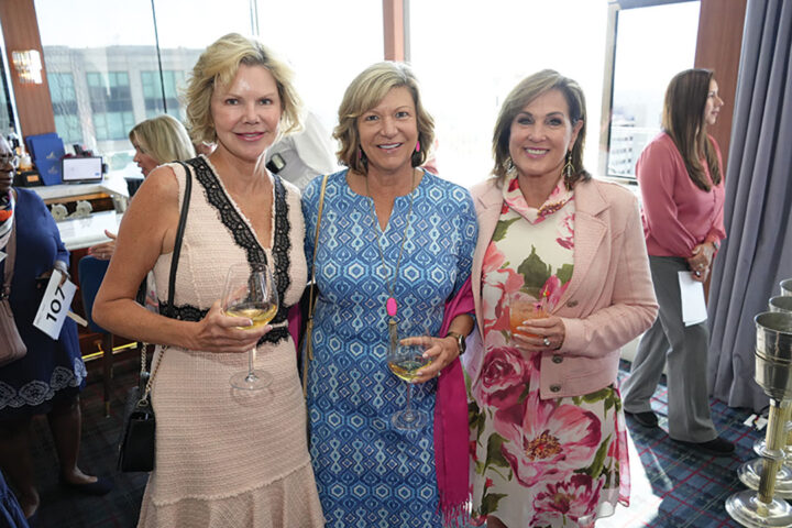 Katherine Stuart, Leanne McNally, and Mimi Carreon