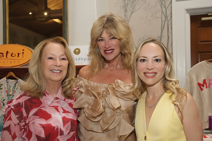 Vivian Hardage, Kristi Pieper, and Zarah Meyer