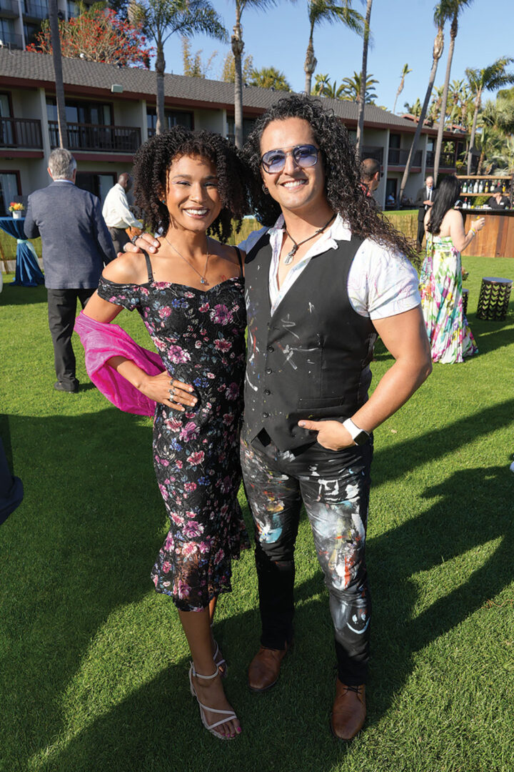 Cherisse Mayo and Sergio Gutierrez