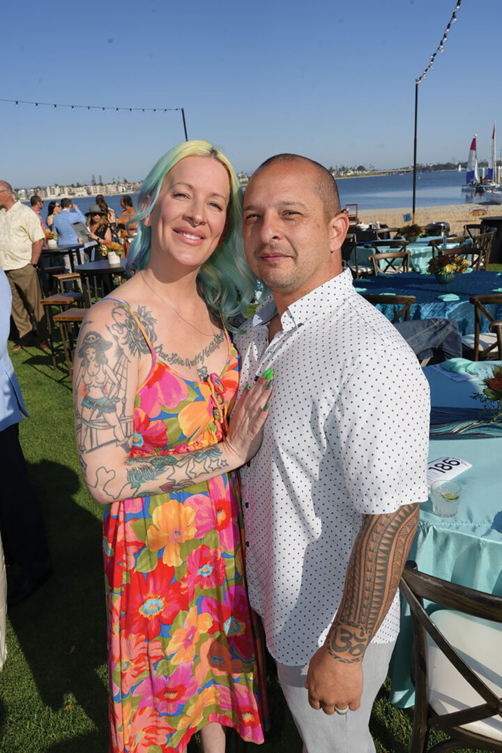 Erin and Luis Gutierrez