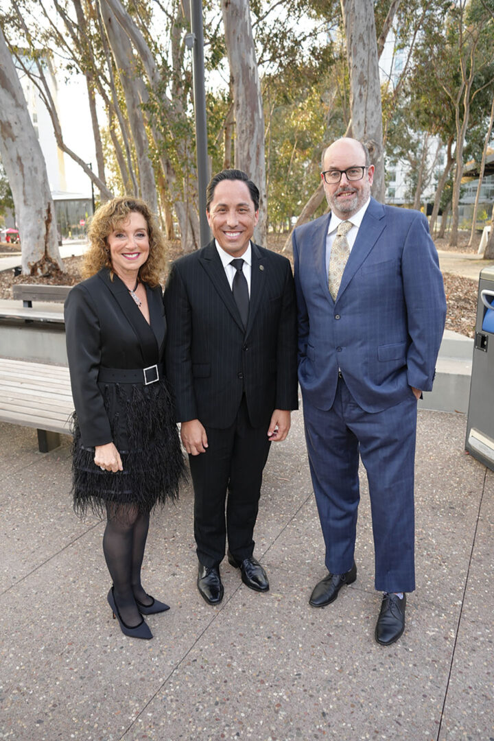 Debby Buchholz, Todd Gloria, and Christopher Ashley
